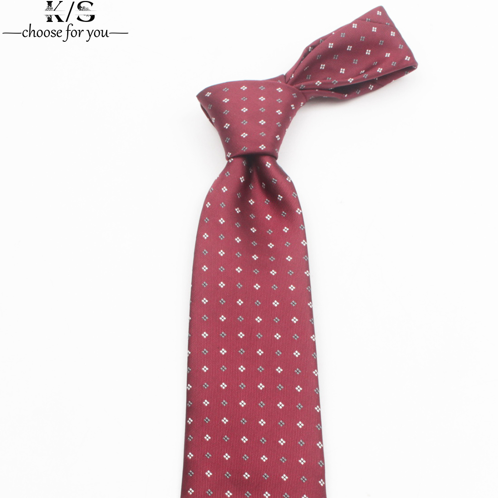 Gravata de bolinhas com listra - Men'S Formal Wear Ties avaliação e preço