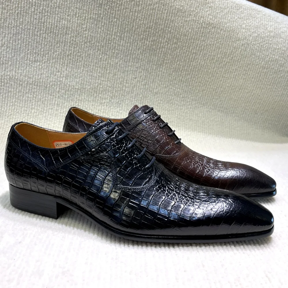 Sapatos oxford masculinos de l - Men Formal Wear Wedding avaliação e preço