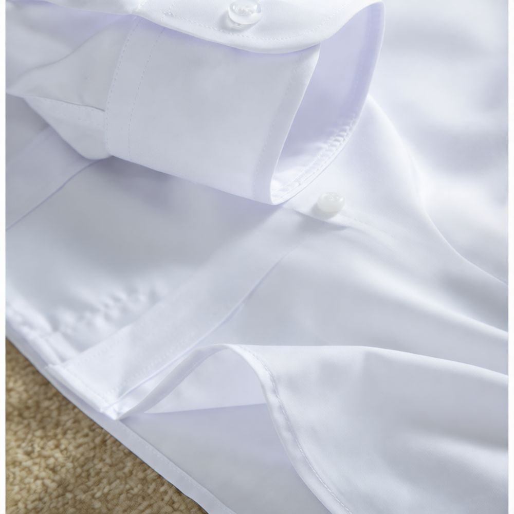 Camisa social masculina de cor - Men Formal Office Wear Shirts avaliação e preço