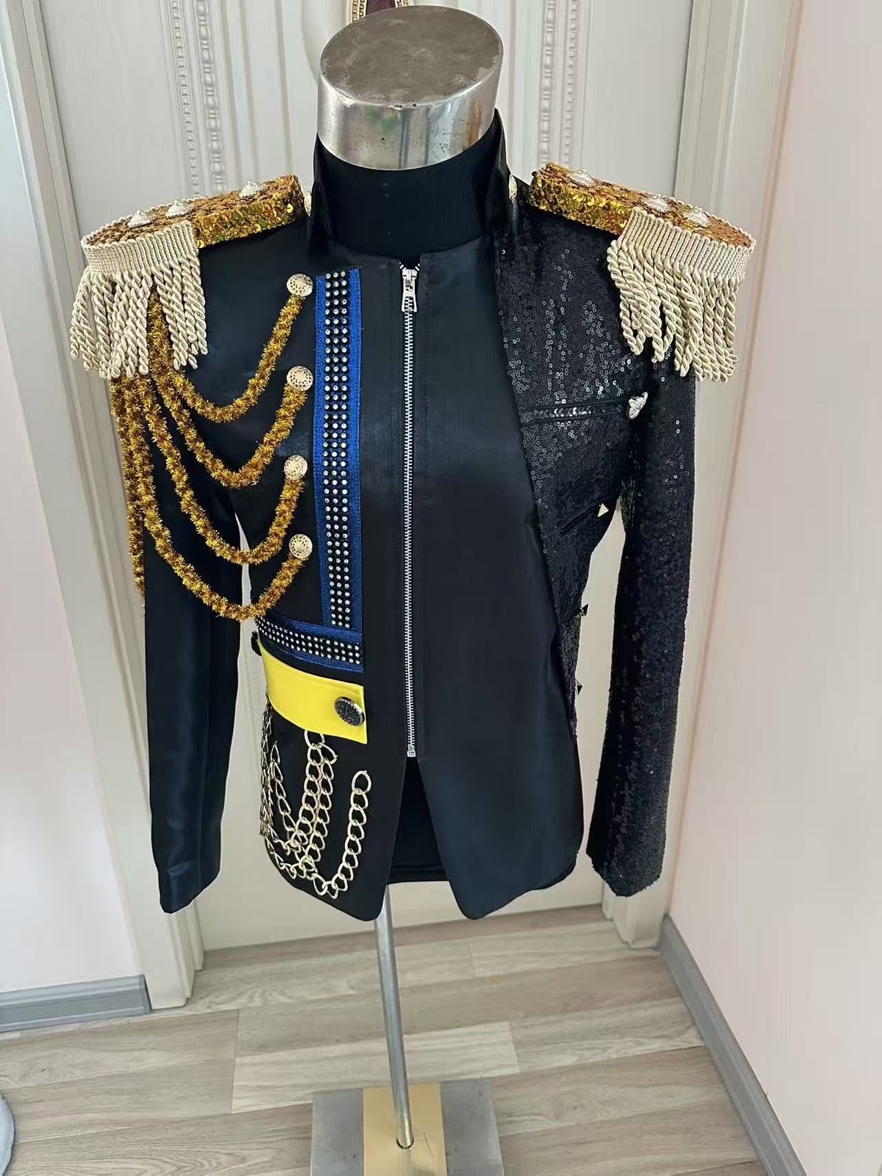 Novos homens borla jaqueta rea - Men Formal Wear Wedding avaliação e preço