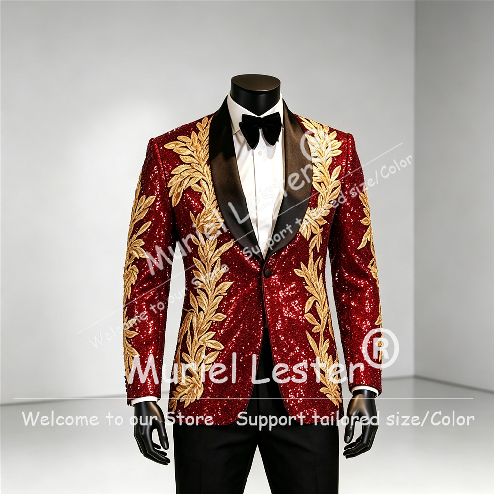 Fato de smoking masculino com  - Men Formal Wear Wedding avaliação e preço