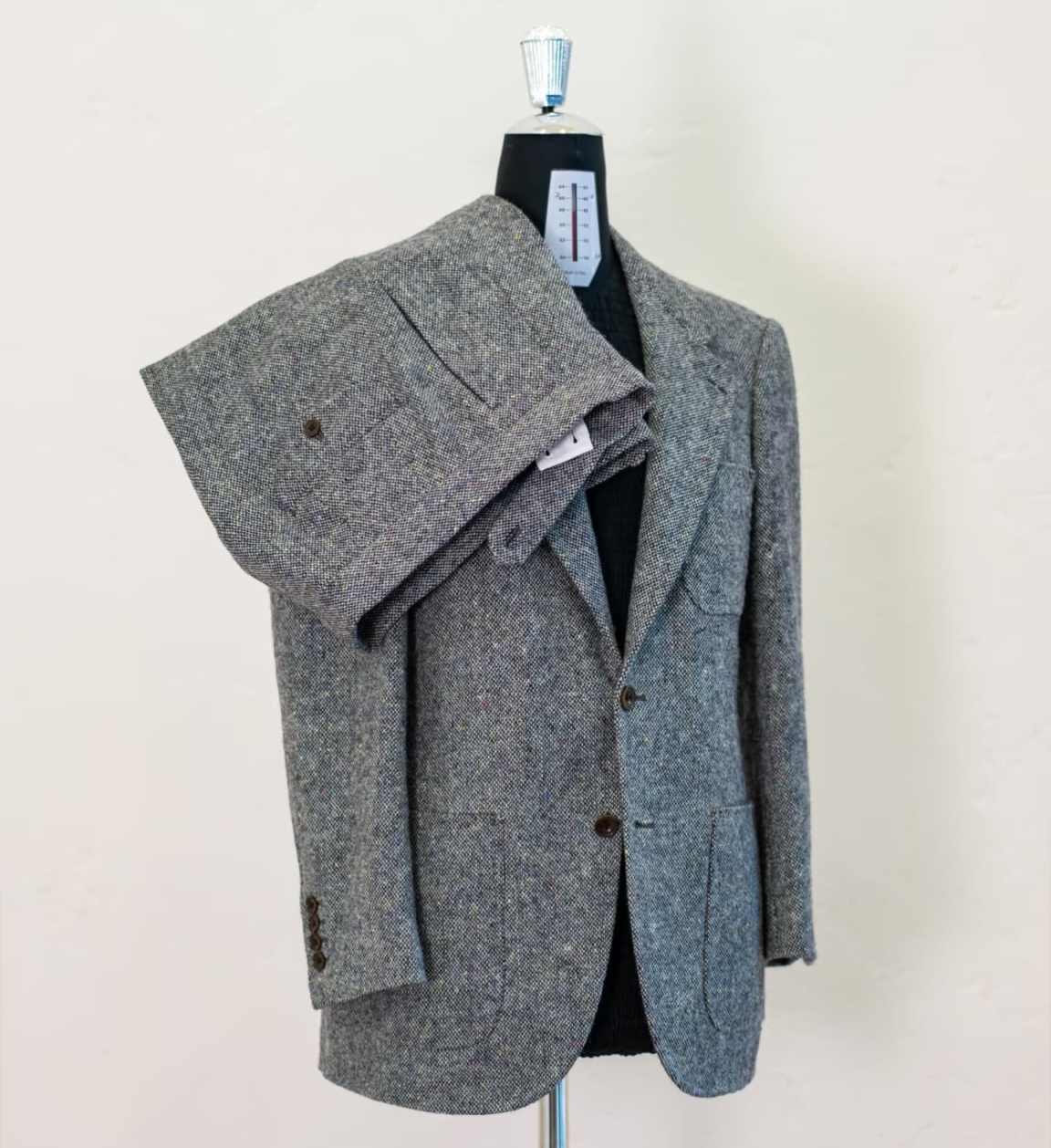 Terno Vintage de Tweed Masculi - Men'S Formal Wear For Reception avaliação e preço