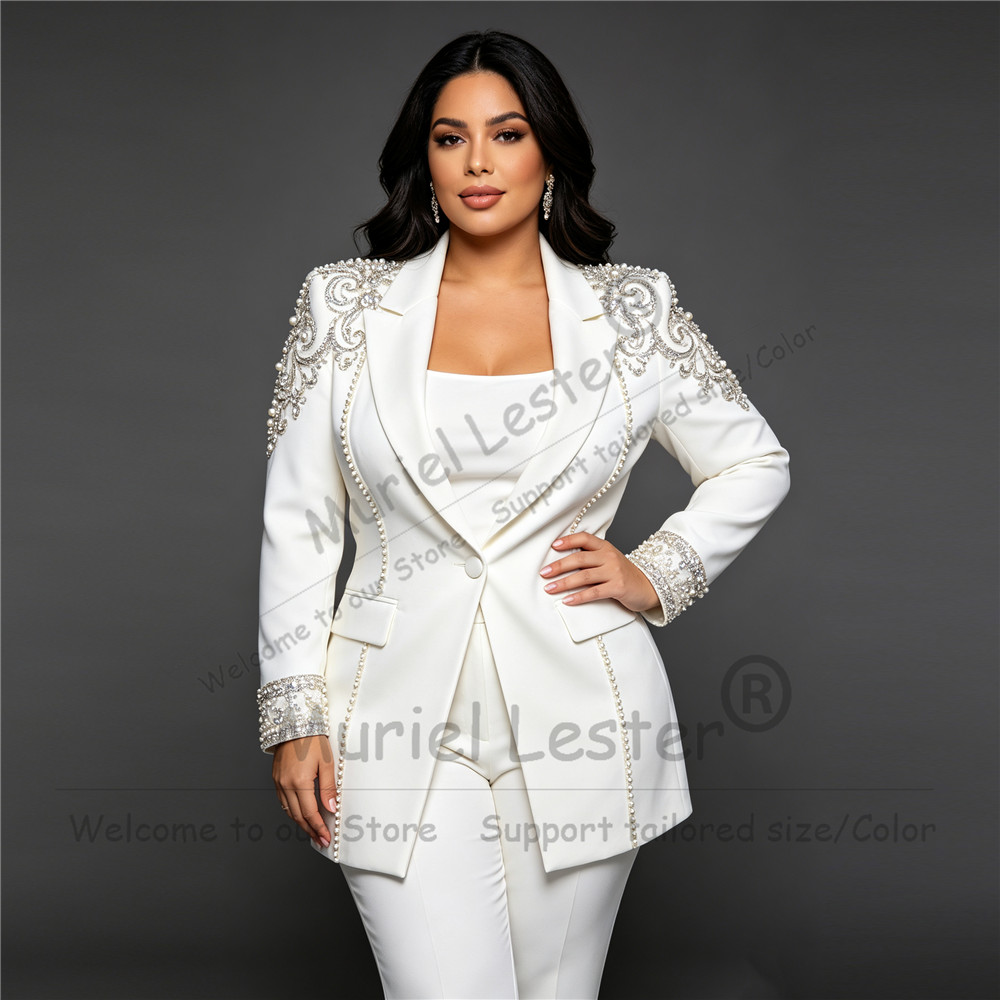 Conjunto Feminino Artesanal de - Double Breasted Blazer avaliação e preço