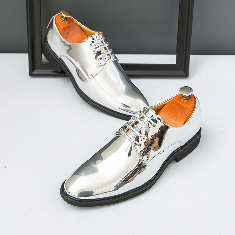 Sapatos Derby Masculinos Elega - Men'S Formal Wear Ties avaliação e preço