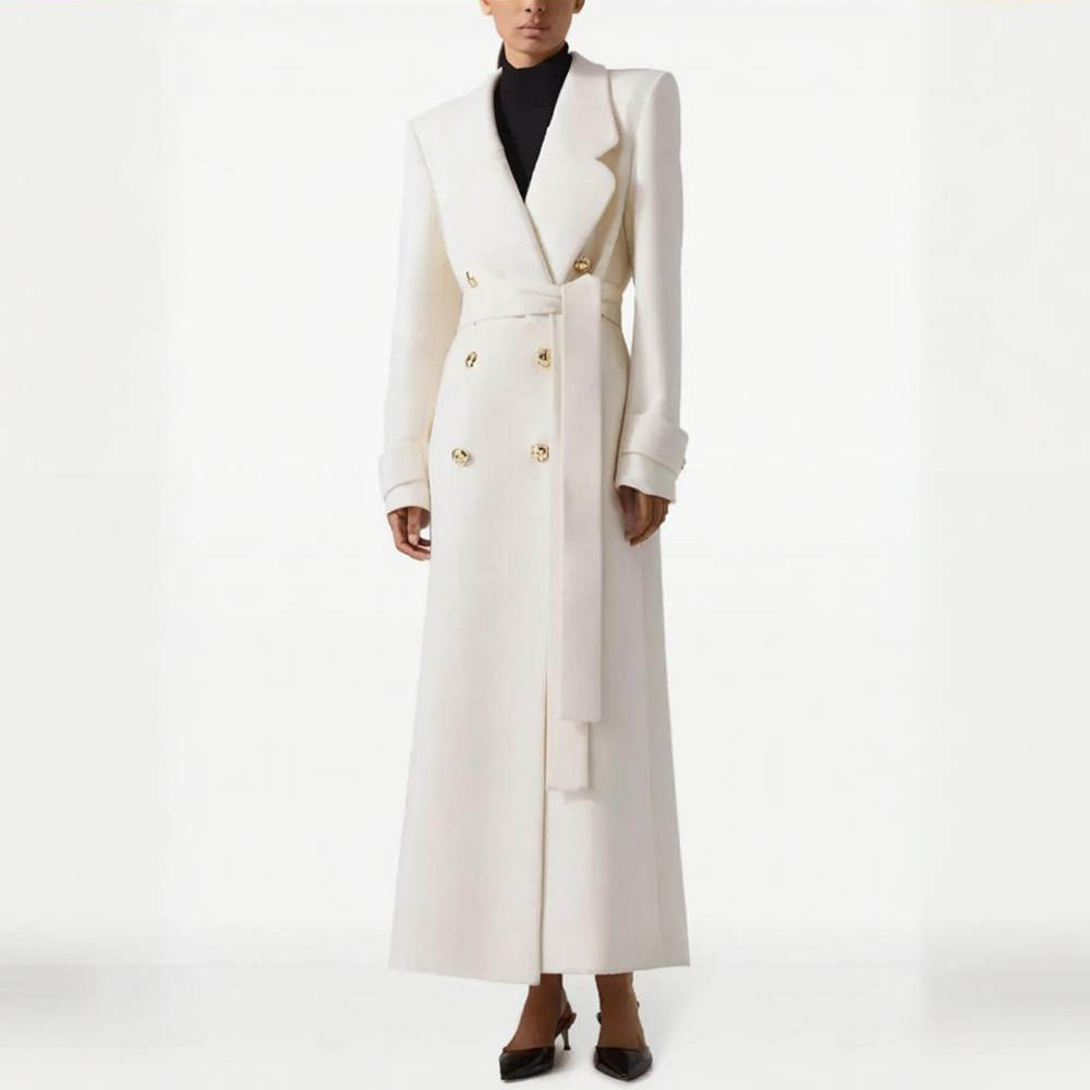 Allingentle casaco de lã para  - Double Breasted Blazer avaliação e preço
