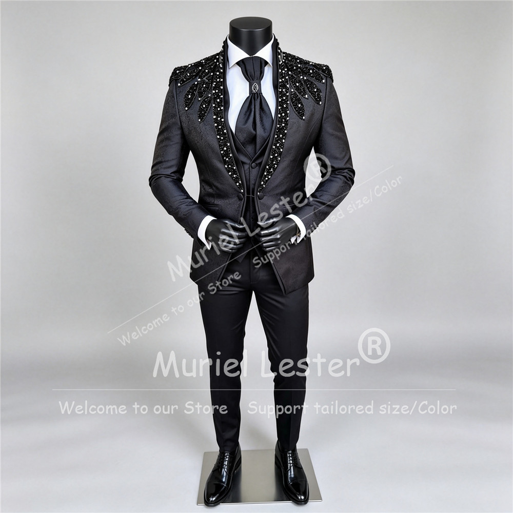 Conjunto de fato masculino de  - Men Formal Wear Wedding avaliação e preço