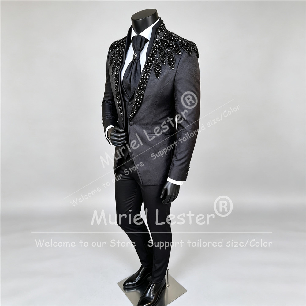 Conjunto de fato masculino de  - Men Formal Wear Wedding avaliação e preço